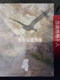 当我格格不入,当你似是而非